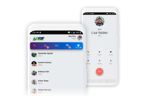 Turn android devices into a VoIP Phone